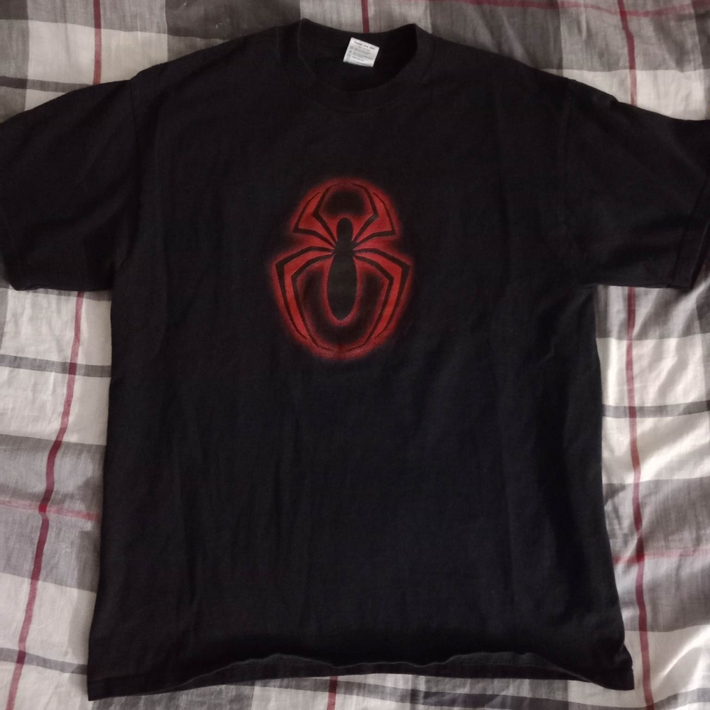 Vintage 2001 Spiderman Logo Shirt